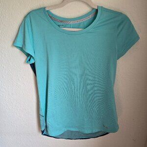 Under Armour Light Blue Run T-Shirt Size Small
